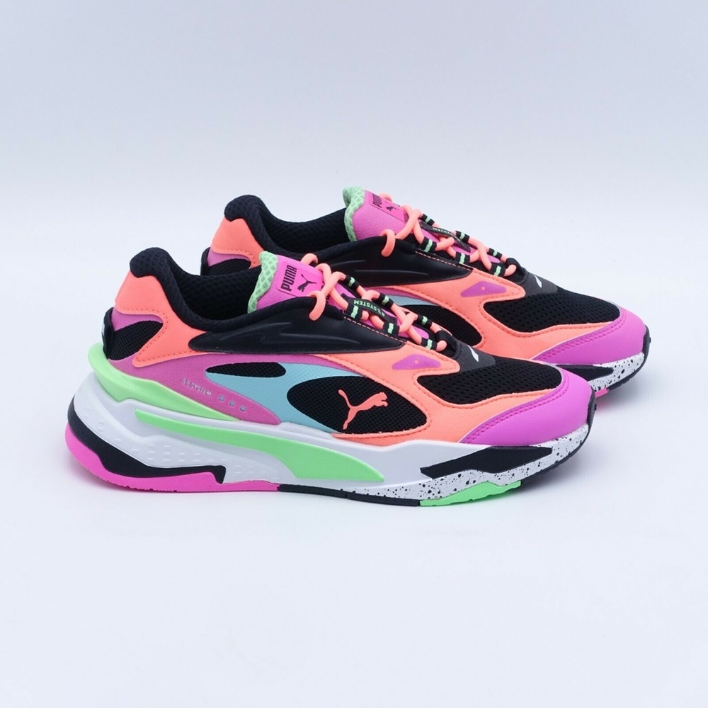 NEW PUMA RS-Fast International Casual Shoes 375403-04 White/Green